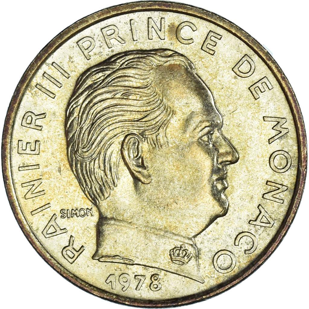 Munten, Monaco, 5 Centimes, 1978