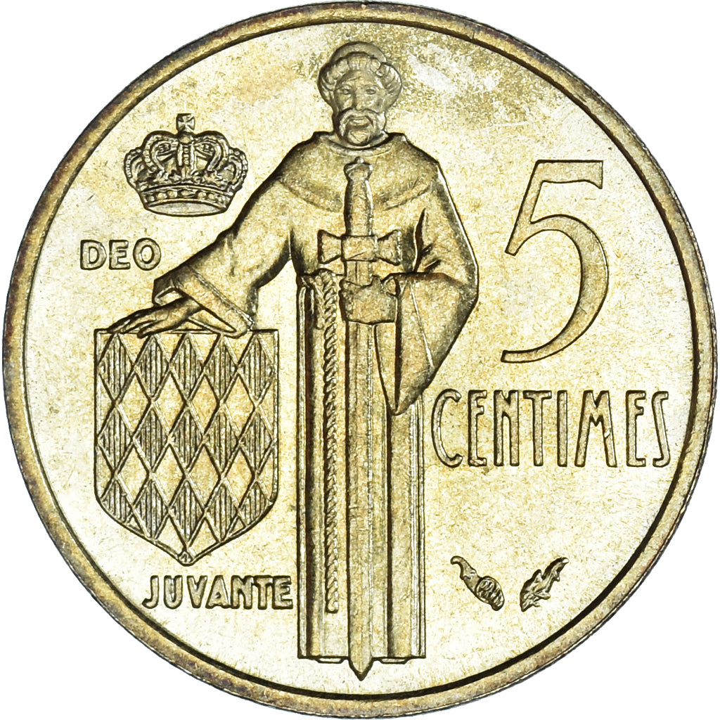 Munten, Monaco, 5 Centimes, 1978