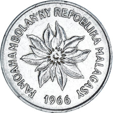Monnaie, Madagascar, 5 Francs, Ariary, 1966