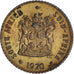 Coin, South Africa, 1/2 Cent, 1970