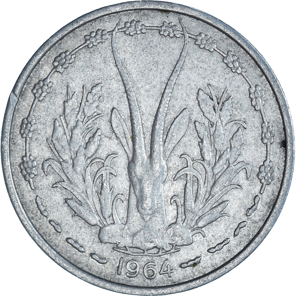Coin, West African States, Franc, 1964