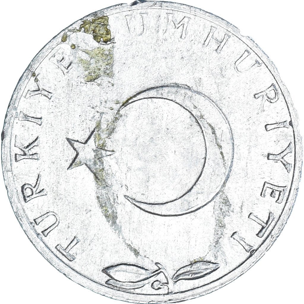 Coin, Turkey, 5 Kurus, 1977