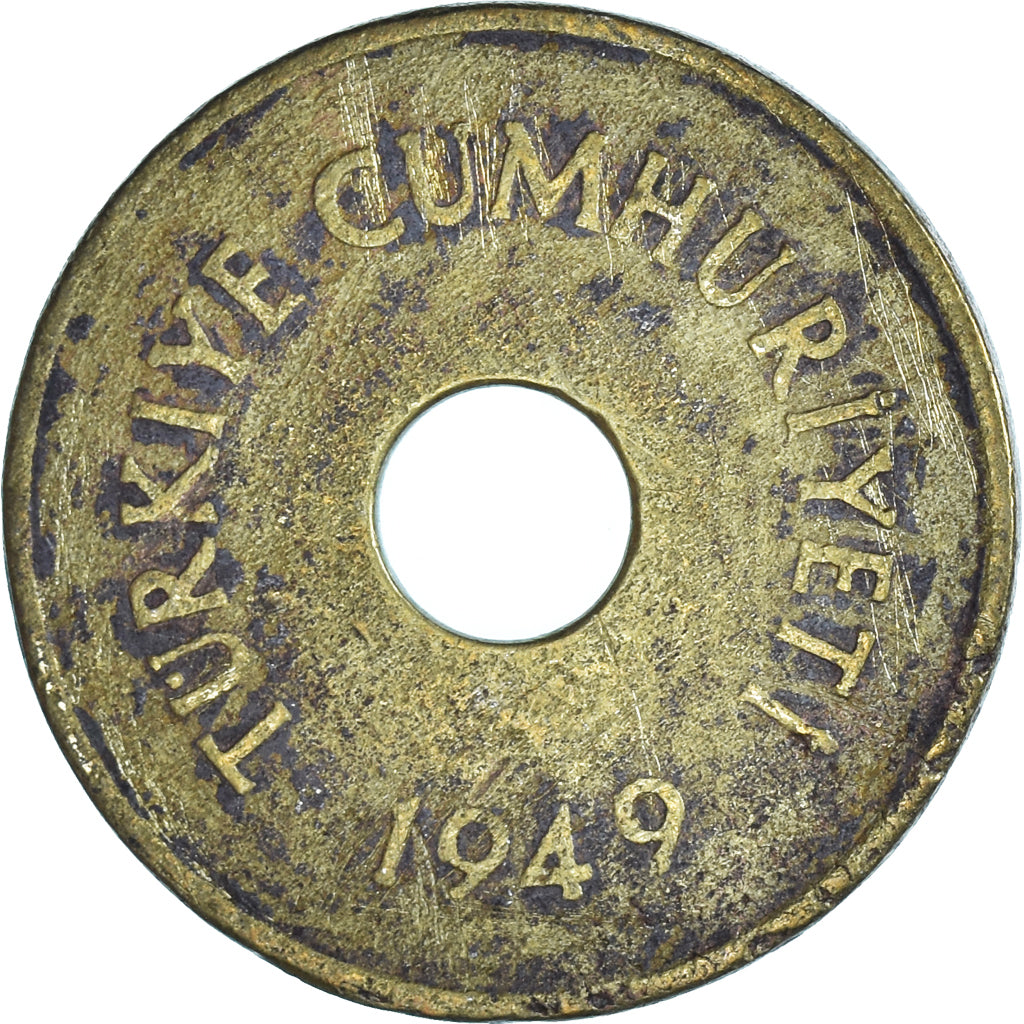 Coin, Turkey, 2-1/2 Kurus, 1949