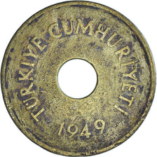 Coin, Turkey, 2-1/2 Kurus, 1949