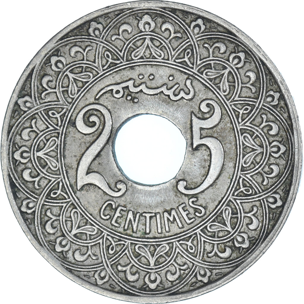 Münze, Marokko, 25 Centimes, 1924