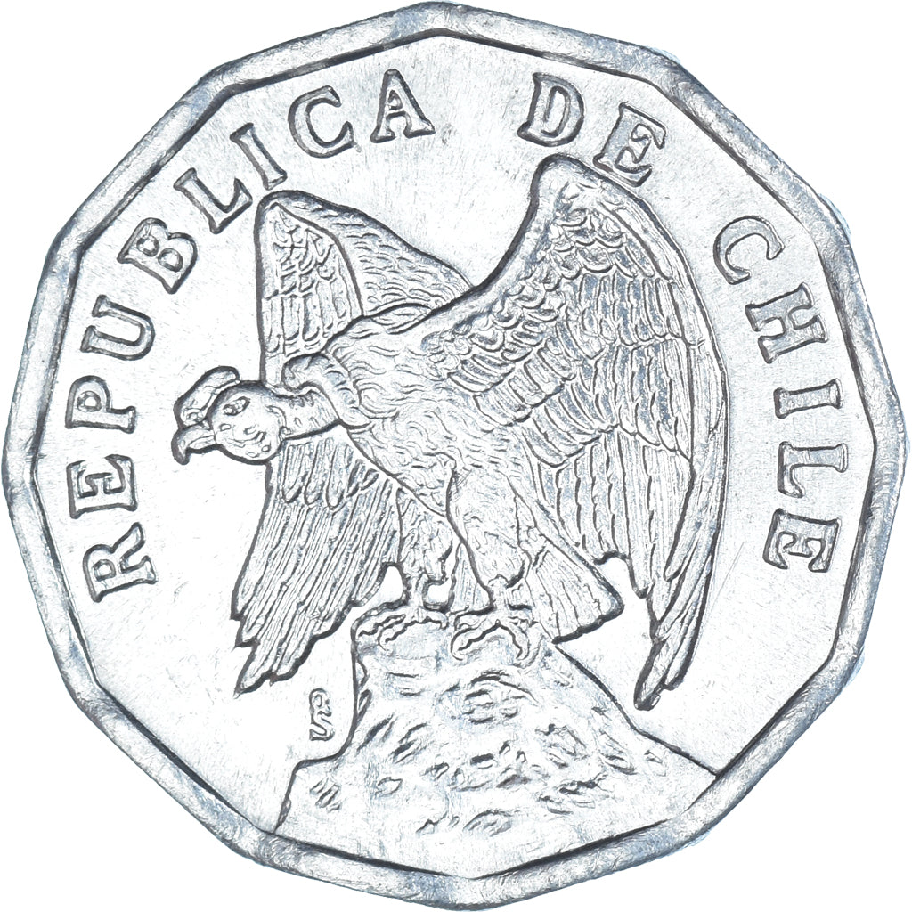 Coin, Chile, 10 Centavos, 1978