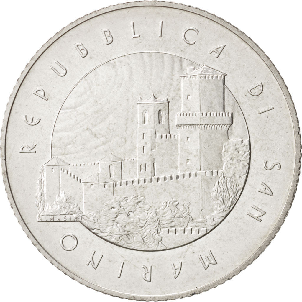 SAN MARINO, 5 Euro, 2011, Rome, KM #502, MS(63), Silver, 32, 18.00
