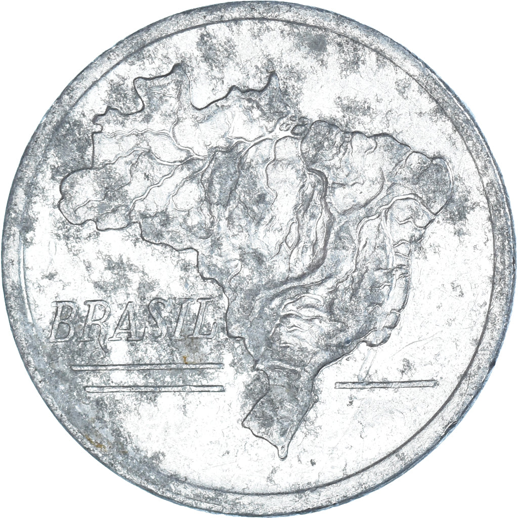 Moneta, Brasile, 10 Cruzeiros, 1965