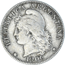 Münze, Argentinien, 20 Centavos, 1906
