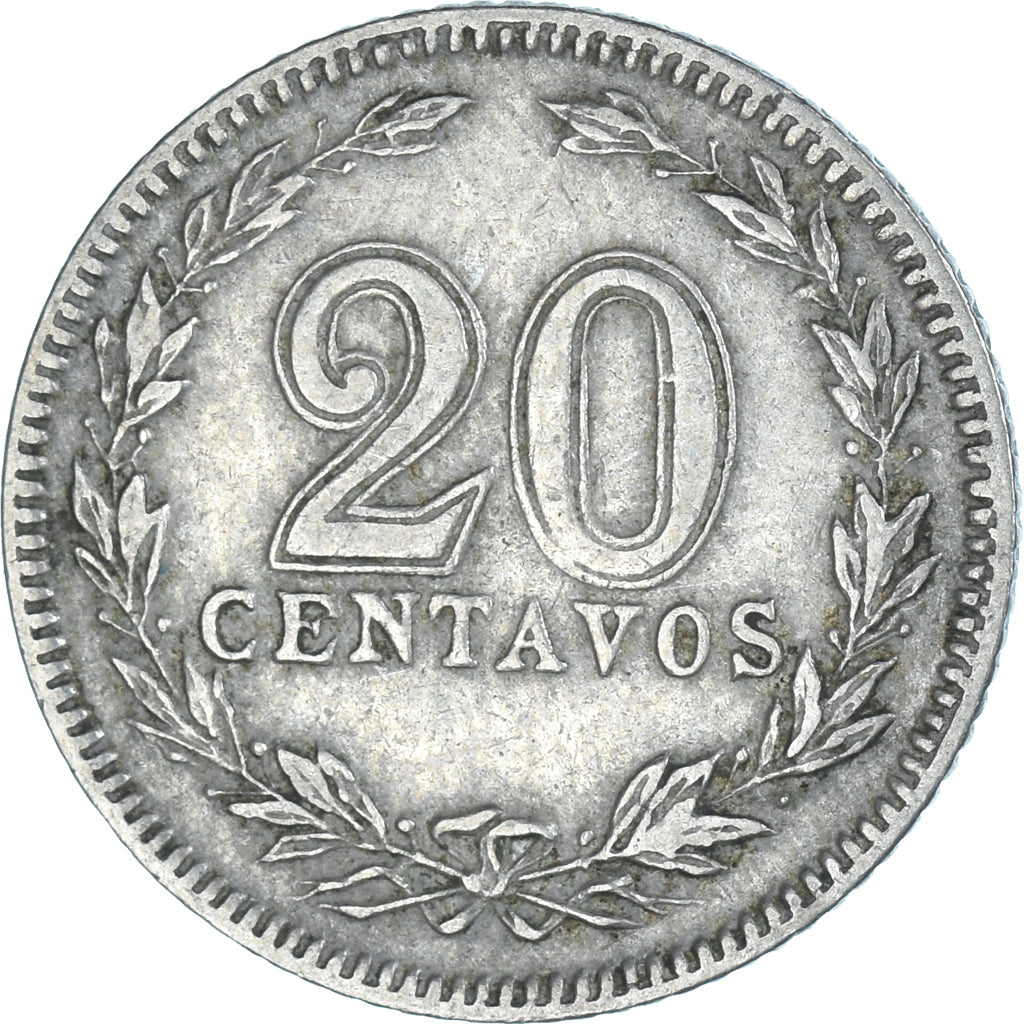 Münze, Argentinien, 20 Centavos, 1906