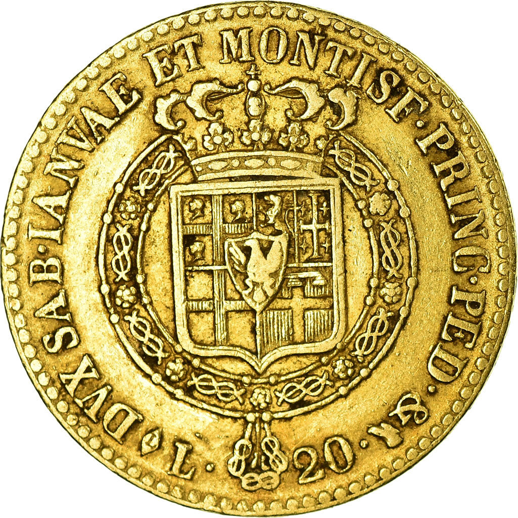 Coin, ITALIAN STATES, SARDINIA, Vittorio Emanuele I, 20 Lire, 1817, Torino