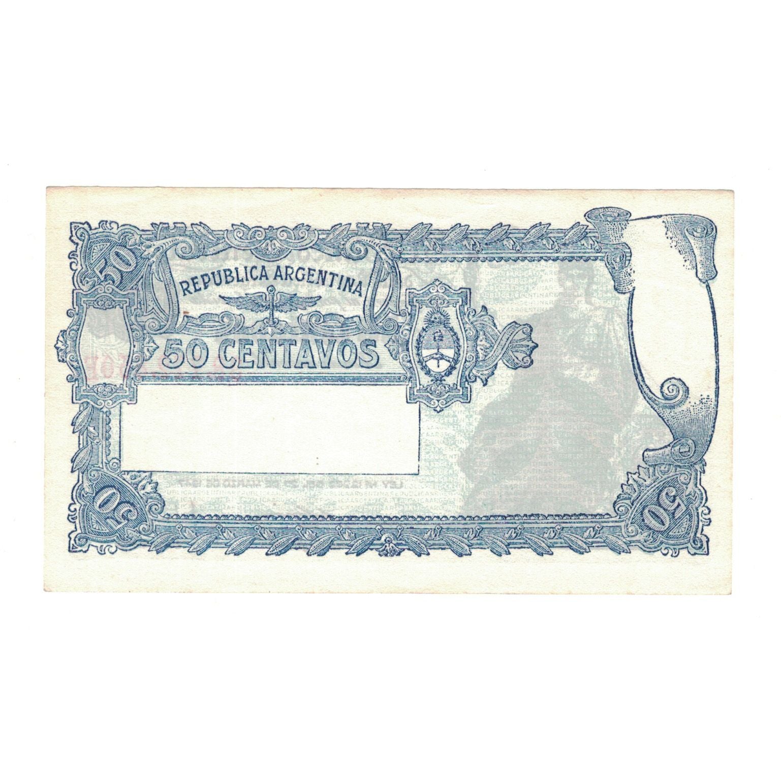Banknote, Argentina, 50 Centavos, 1947, 1947-03-27, KM:256, AU(50-53)