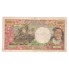 Banknote, Tahiti, 1000 Francs, 1985, KM:27d, VF(20-25)