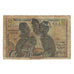 Banknote, French West Africa, 50 Francs, KM:45, VF(20-25)