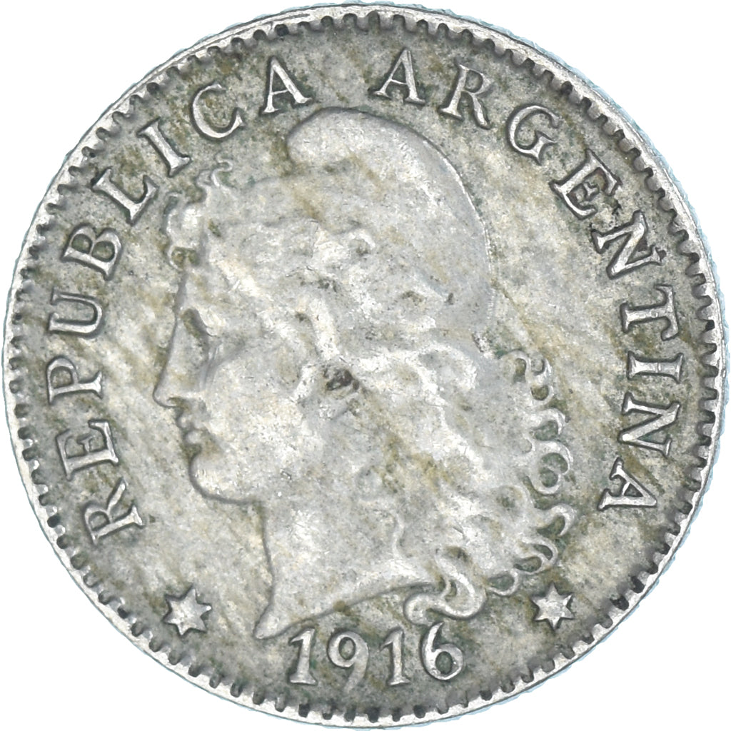 Moneta, Argentina, 5 Centavos, 1916