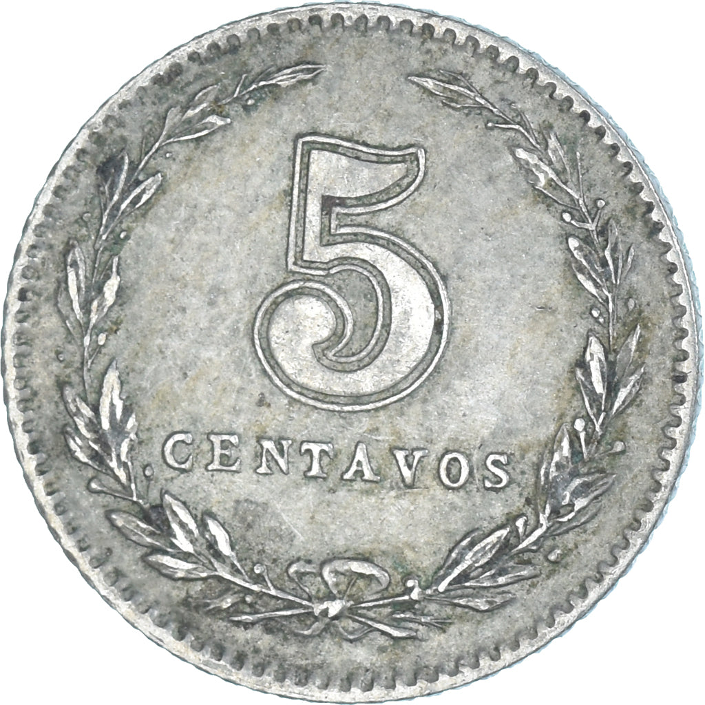 Moneta, Argentina, 5 Centavos, 1916