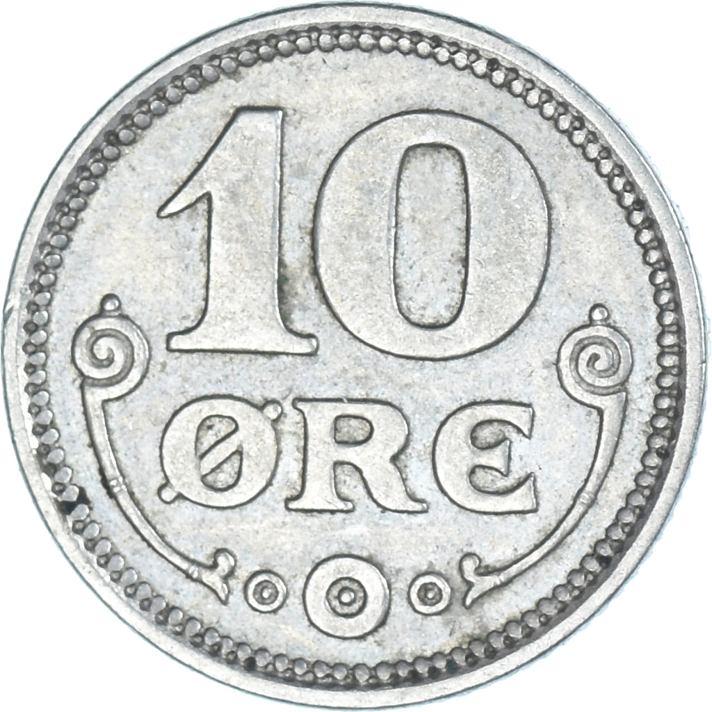 Moneta, Danimarca, 10 Öre, 1922
