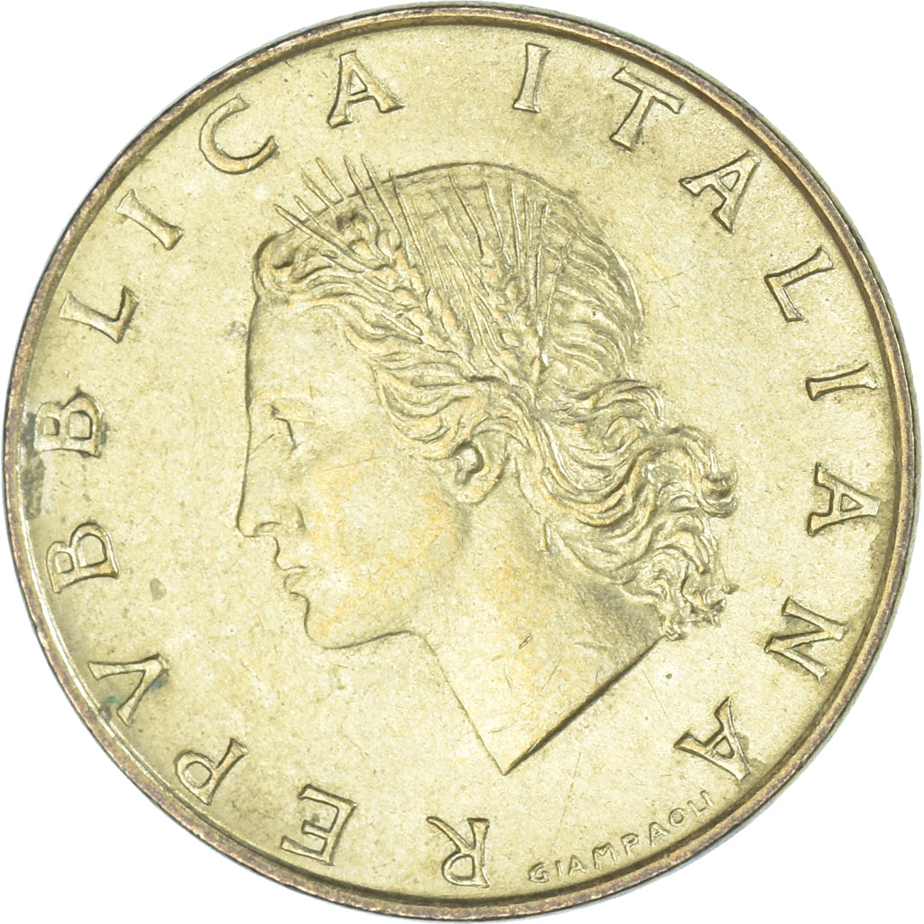 Munten, Italië, 20 Lire, 1973