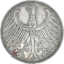 Moneda, ALEMANIA - REPÚBLICA FEDERAL, 5 Mark, 1951
