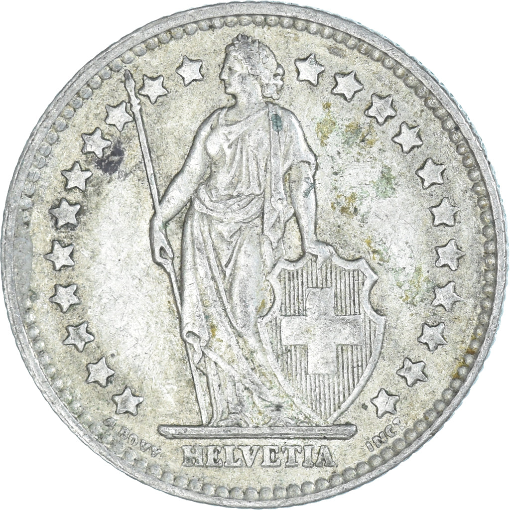 Moneta, Szwajcaria, Franc, 1956