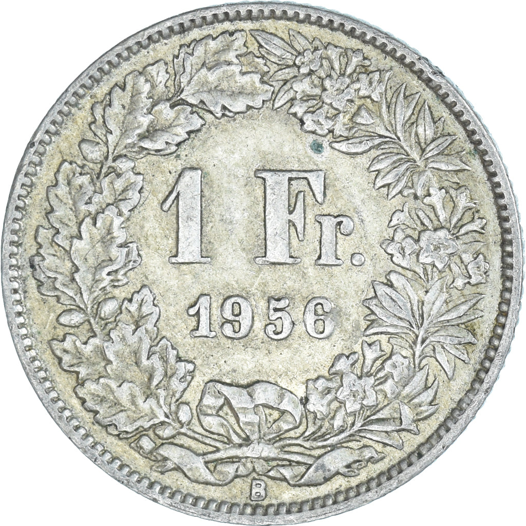 Moneta, Szwajcaria, Franc, 1956