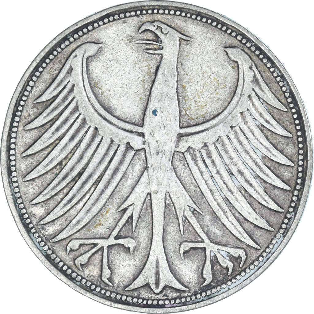 Coin, GERMANY - FEDERAL REPUBLIC, 5 Mark, 1951