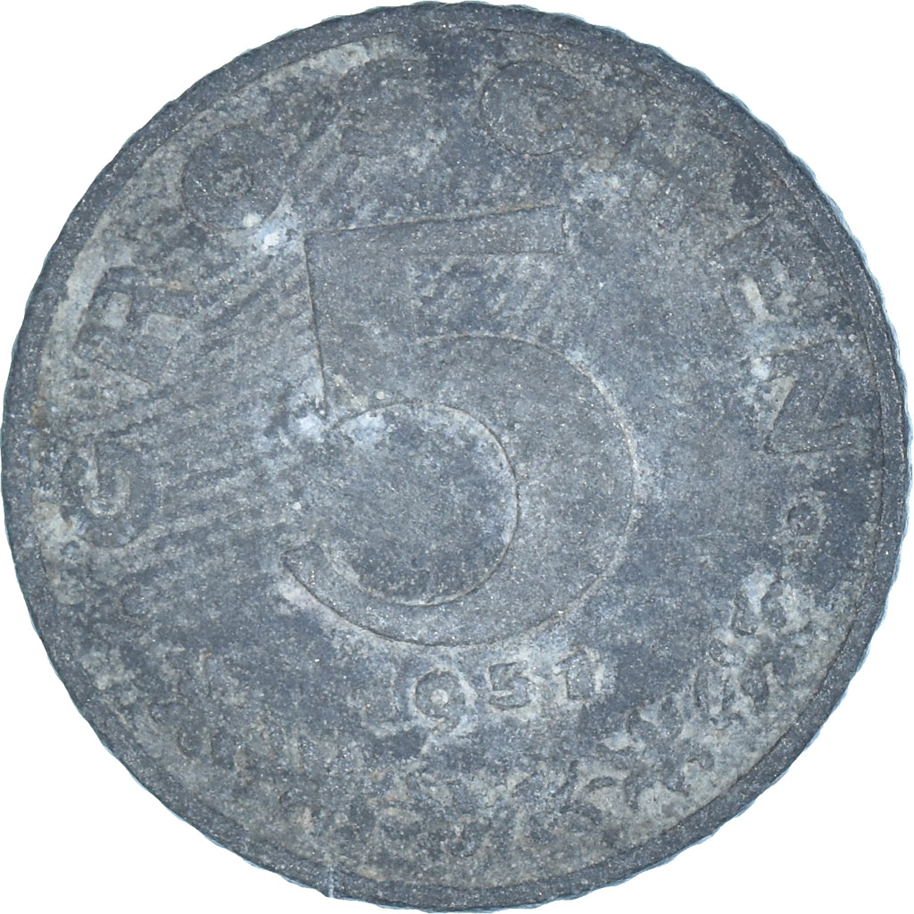 Moneda, Austria, 5 Groschen, 1951