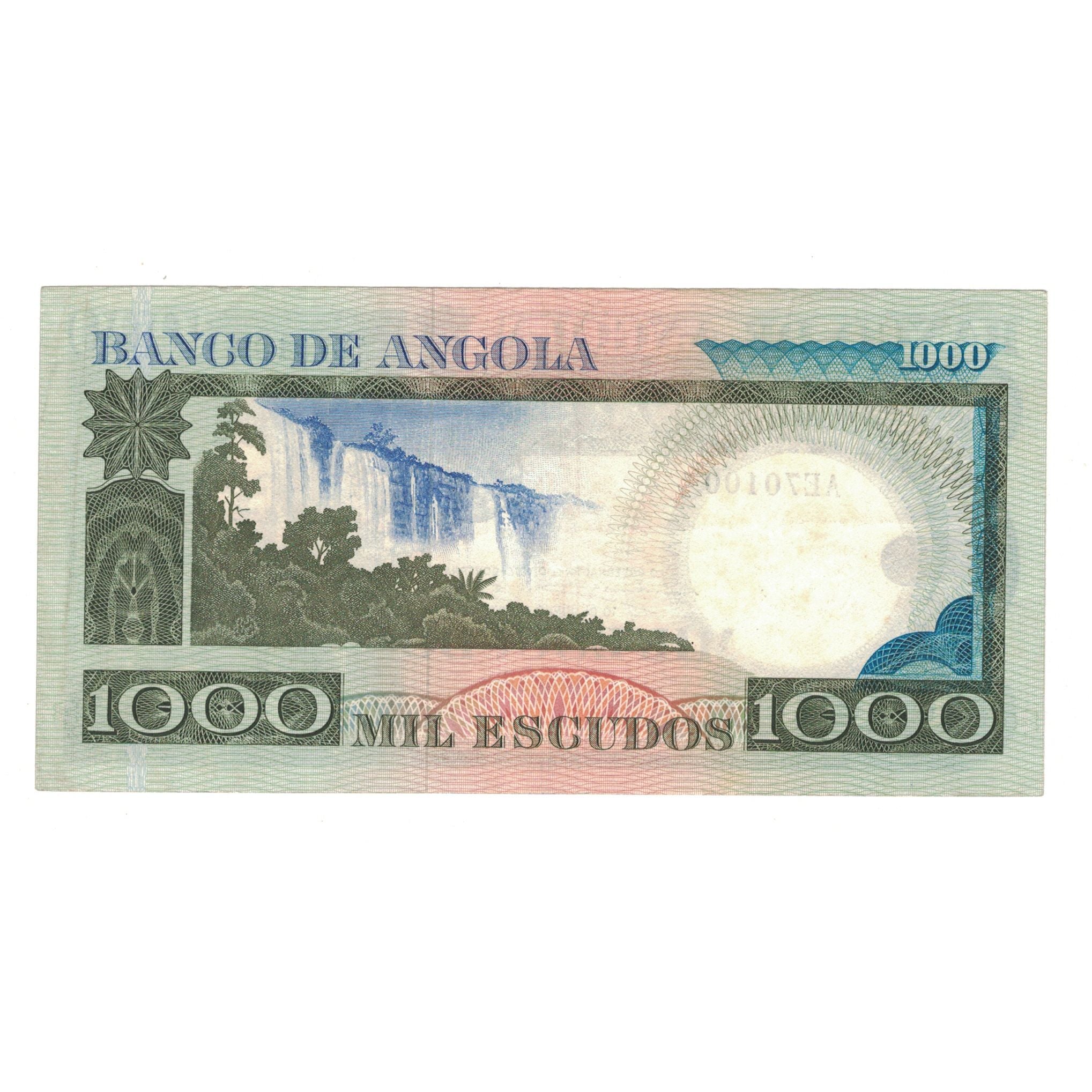 Banknote, Angola, 1000 Escudos, 1973, 1973-06-10, KM:108, EF(40-45)