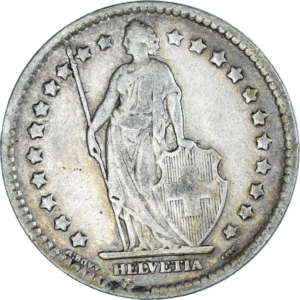 Münze, Schweiz, Franc, 1921