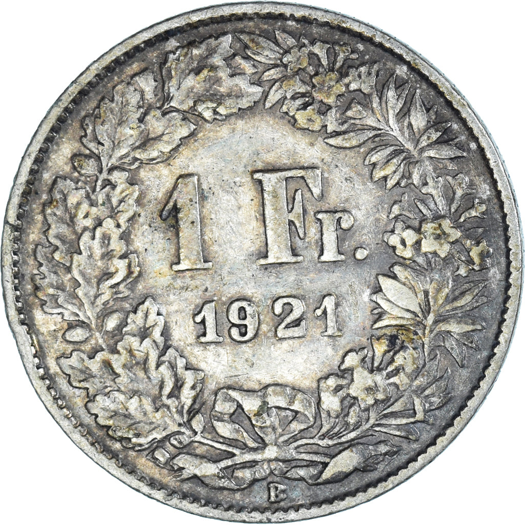 Münze, Schweiz, Franc, 1921