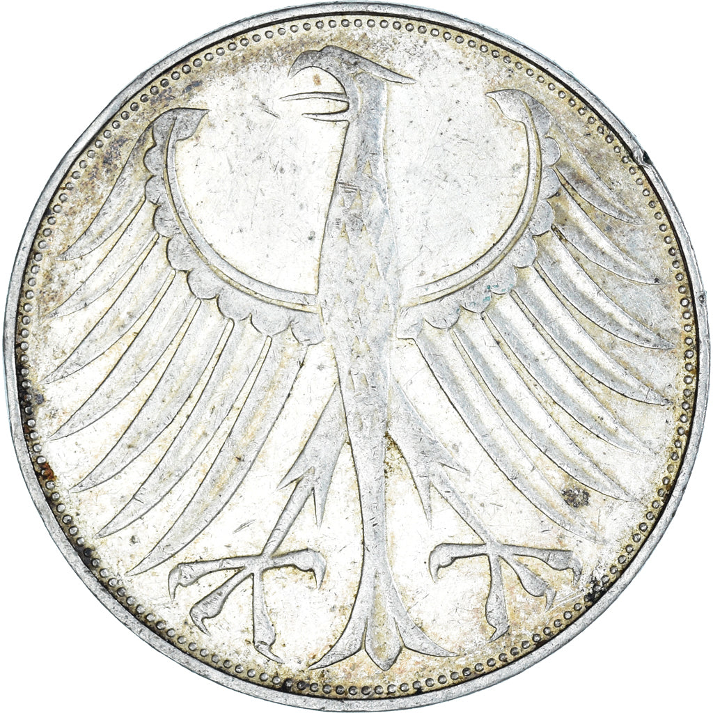 Moneta, GERMANIA - REPUBBLICA FEDERALE, 5 Mark, 1972