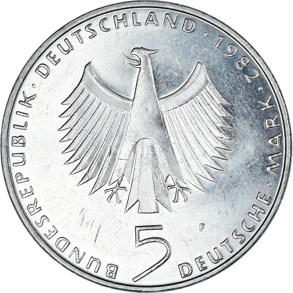 Moneta, Niemcy, 5 Mark, 1982