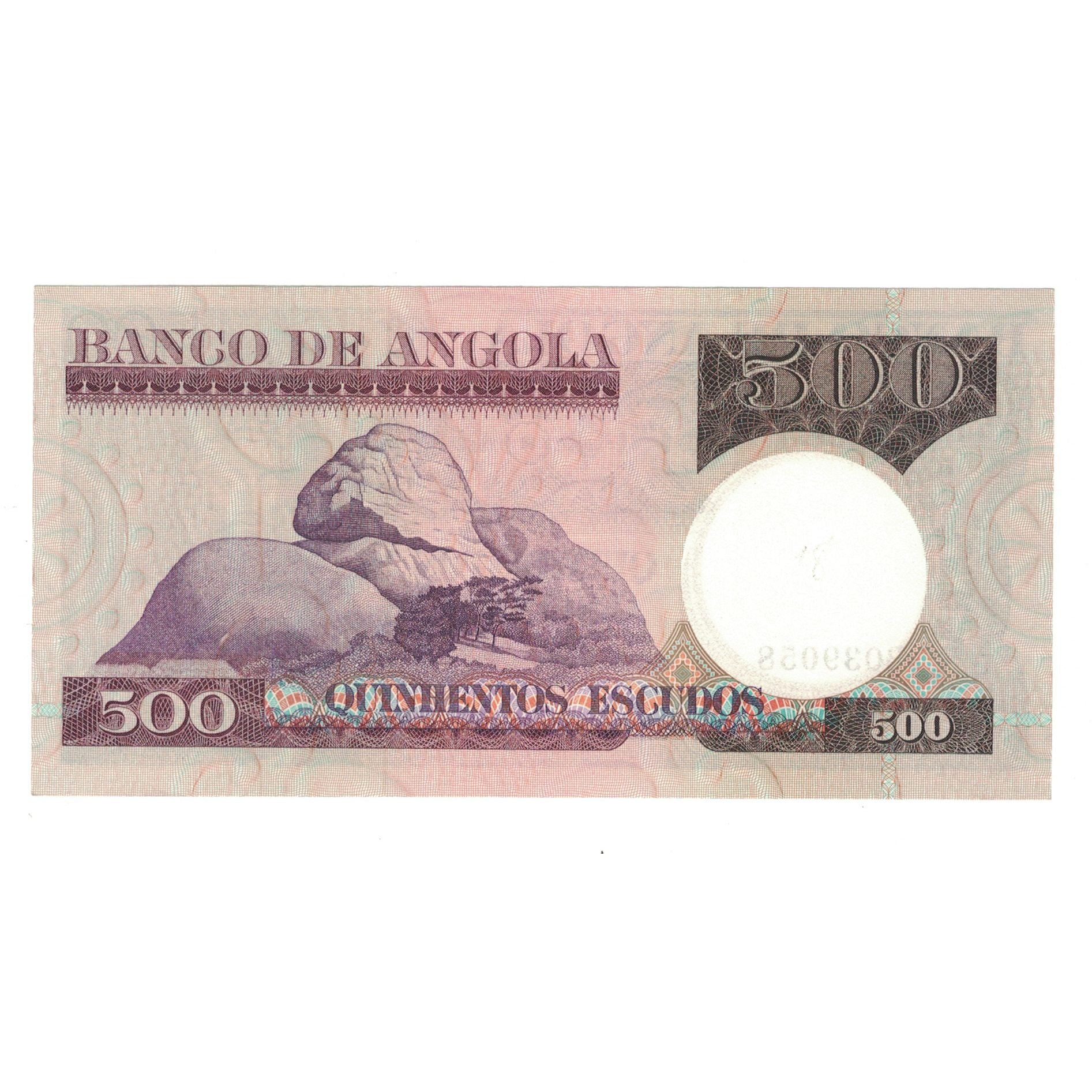 Banknote, Angola, 500 Escudos, 1973, 1973-06-10, KM:107, UNC(65-70)