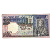 Banknote, Angola, 50 Escudos, 1973, 1973-06-10, KM:105a, VF(30-35)