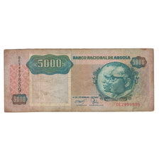 Banknote, Angola, 5000 Kwanzas, 1991, 1991-02-04, KM:130b, VF(20-25)