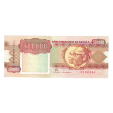 Banknote, Angola, 500,000 Kwanzas, 1991, 1991-02-04, KM:134, UNC(65-70)