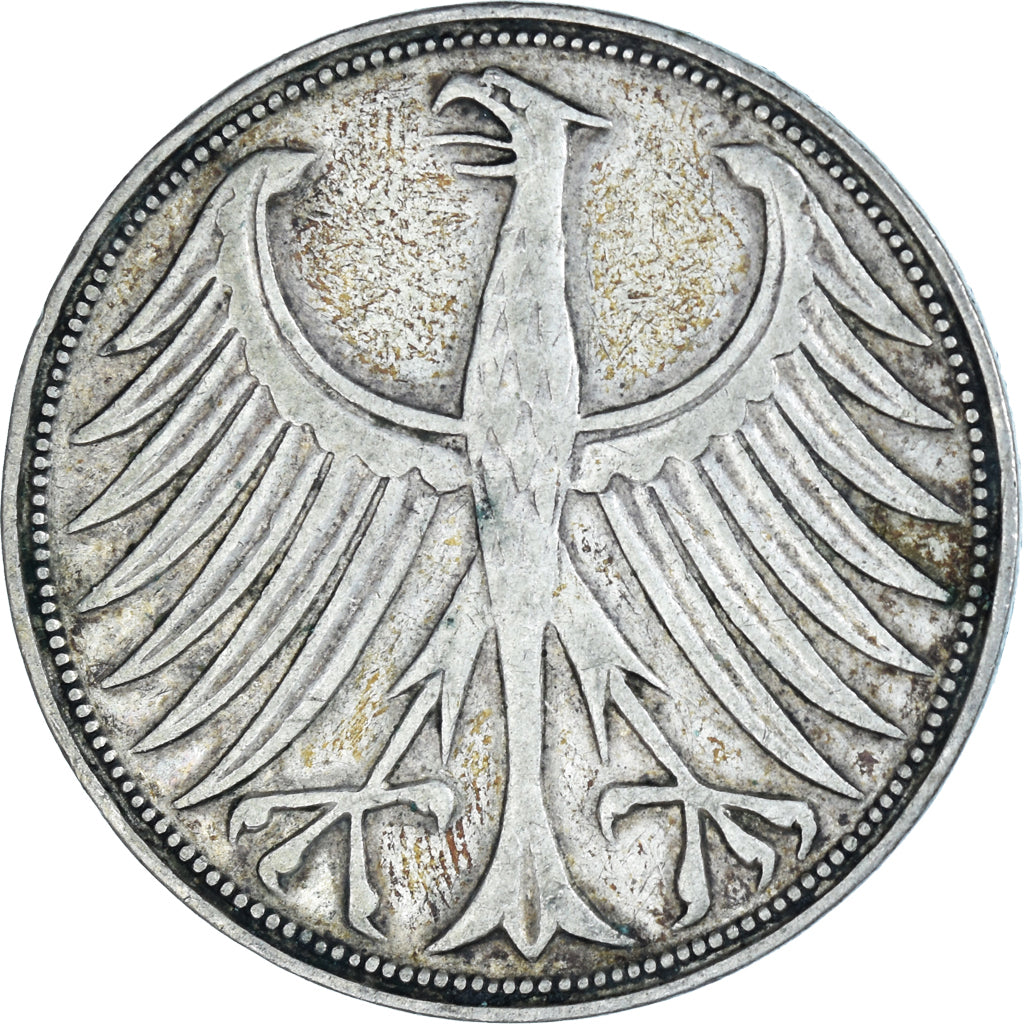 Moneta, Germania, 5 Mark, 1951