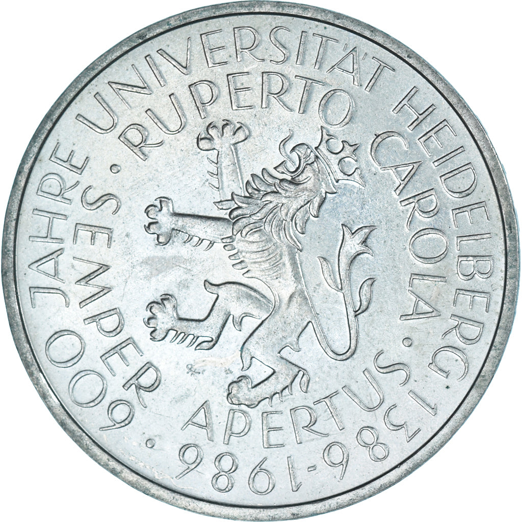 Coin, Germany, 5 Mark, 1986