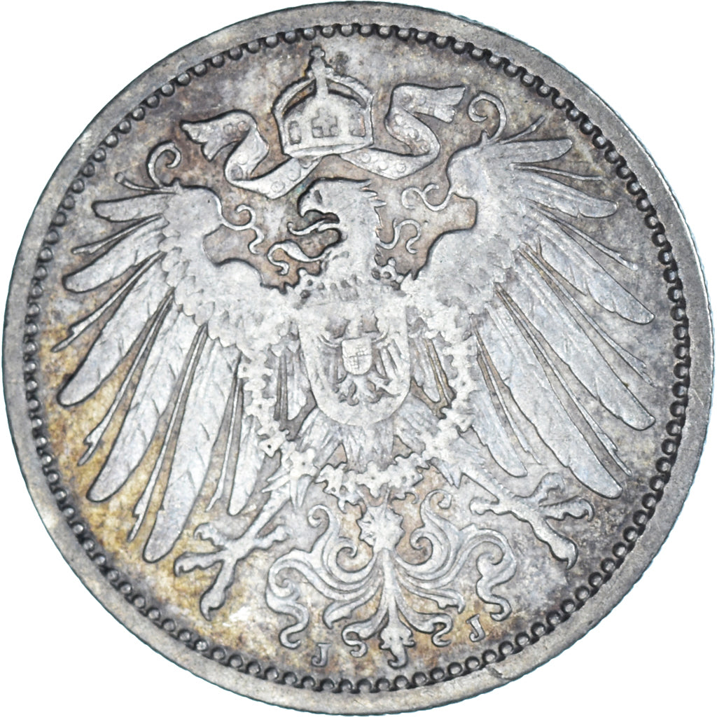 Monnaie, Empire allemand, Mark, 1908