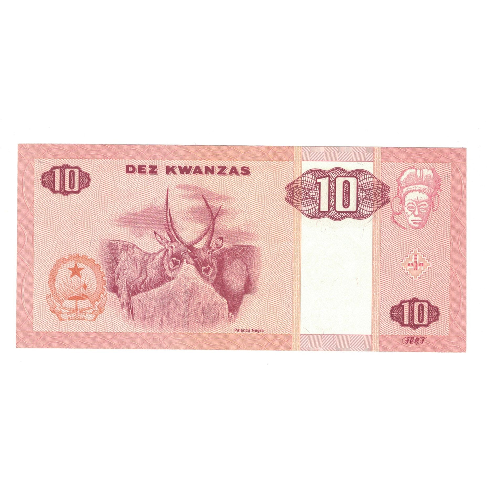 Banknote, Angola, 10 Kwanzas, 1999, 1999-10, KM:145a, UNC(63)
