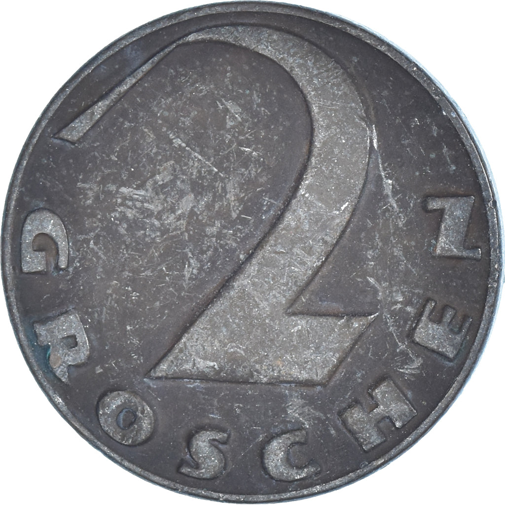 Monnaie, Autriche, 2 Groschen, 1925