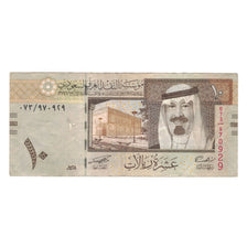 Billet, Arabie saoudite, 10 Riyals, 2007, KM:33a, TTB