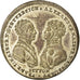Rusia, medalla, Bataille de Leipzig, Alexandre Ier et François I, 1813