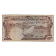 Banknote, Yemen Democratic Republic, 250 Fils, Undated (1965), KM:1a, VF(20-25)