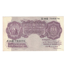 Geldschein, Großbritannien, 10 Shillings, KM:366, SS+