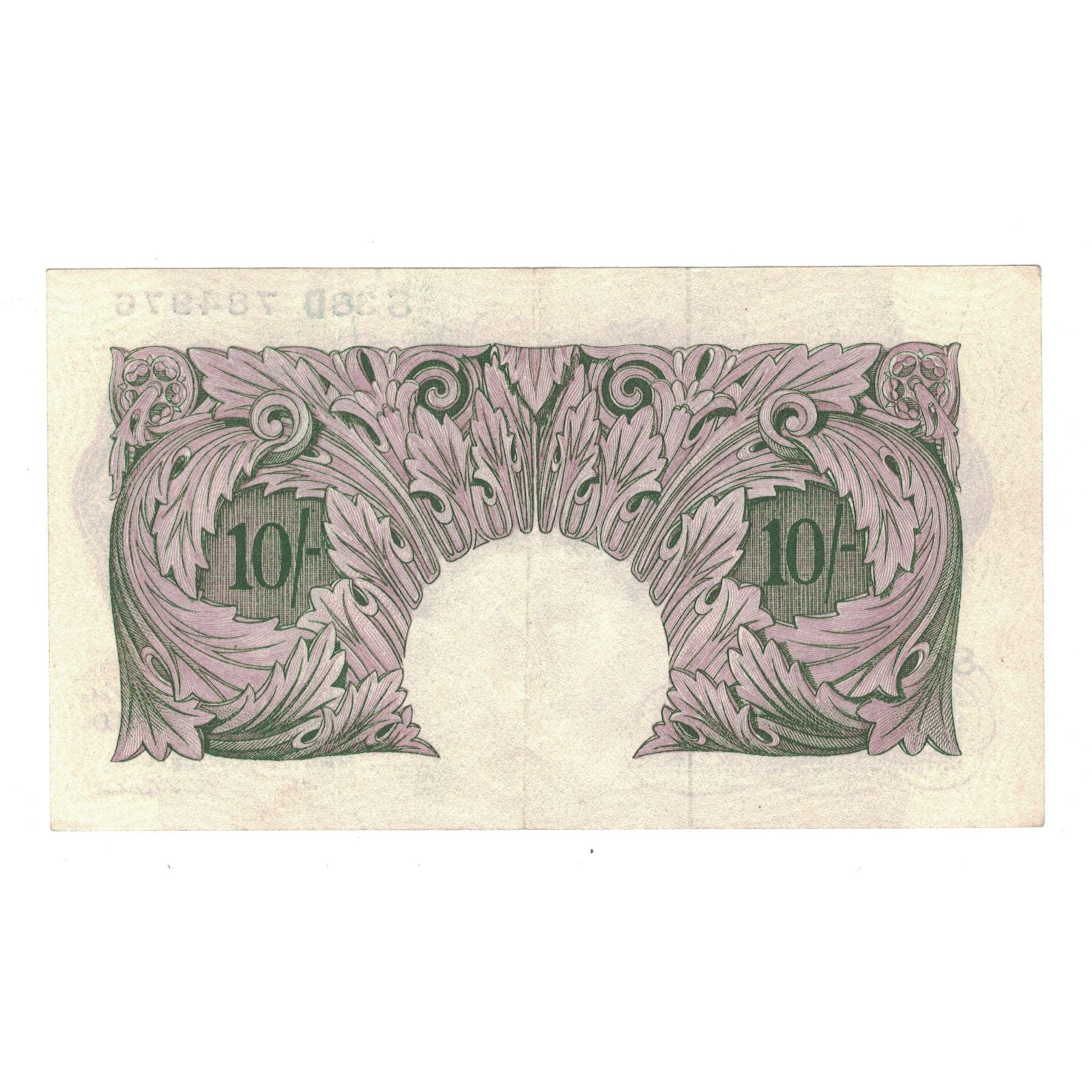 Banknote, Great Britain, 10 Shillings, KM:366, AU(50-53)