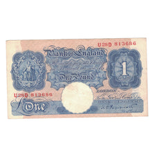 Nota, Grã-Bretanha, 1 Pound, KM:367a, EF(40-45)