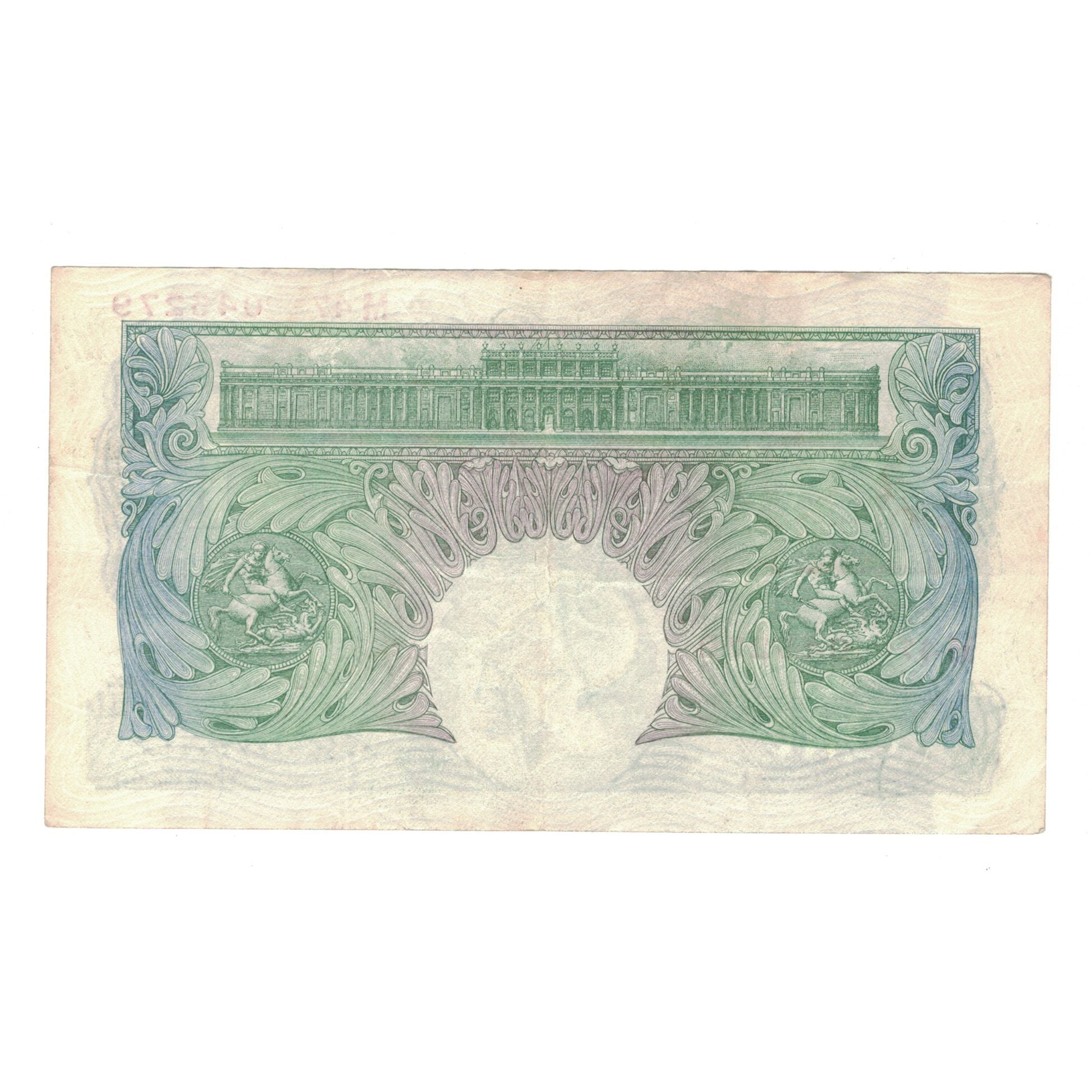 Nota, Grã-Bretanha, 1 Pound, KM:363b, EF(40-45)