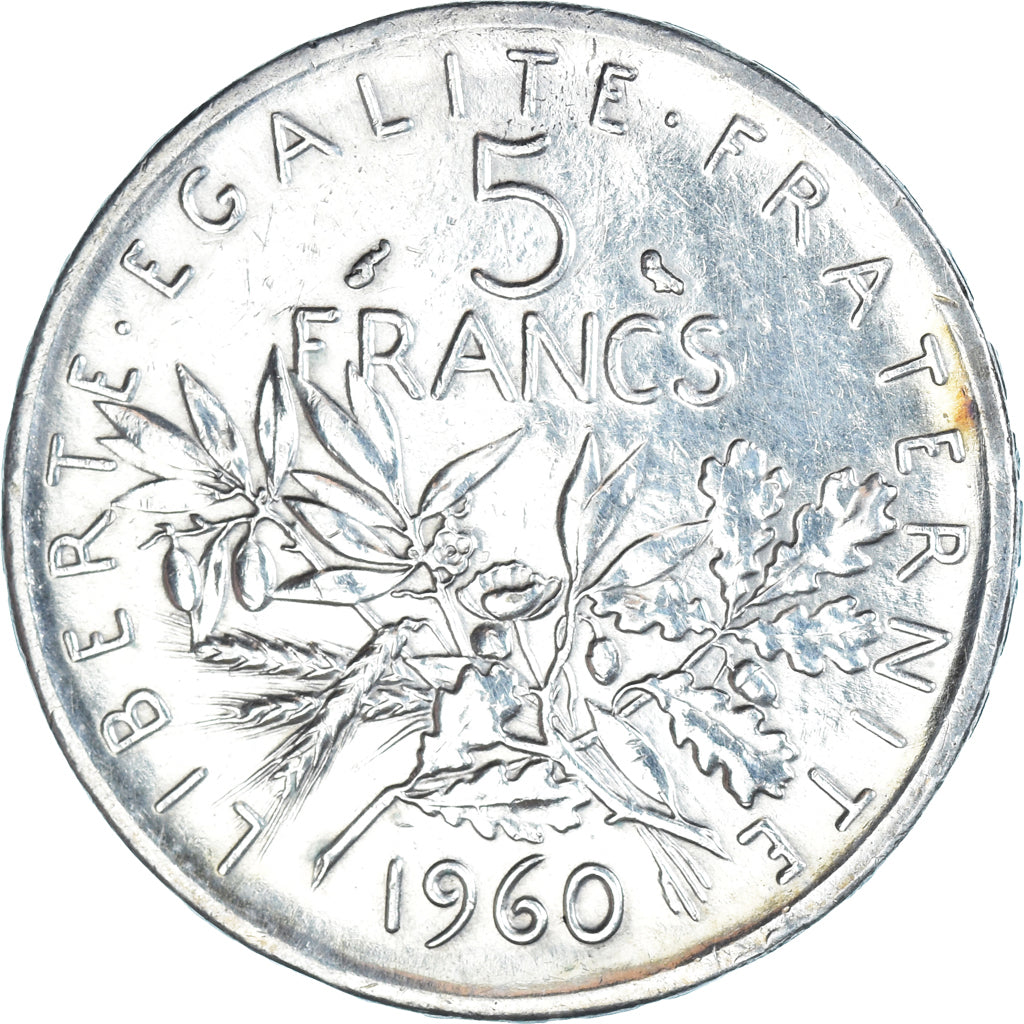 Coin, France, 5 Francs, 1960