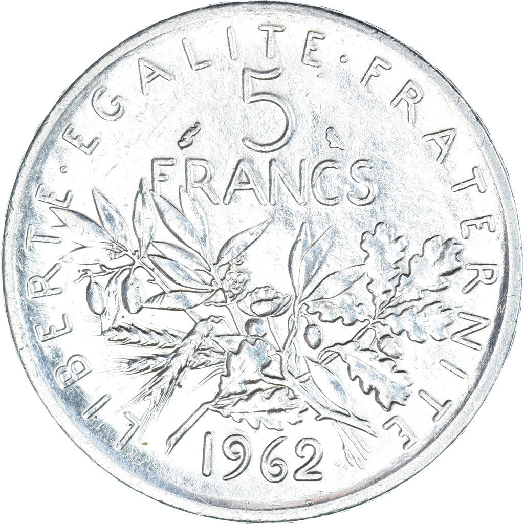 Münze, Frankreich, 5 Francs, 1962